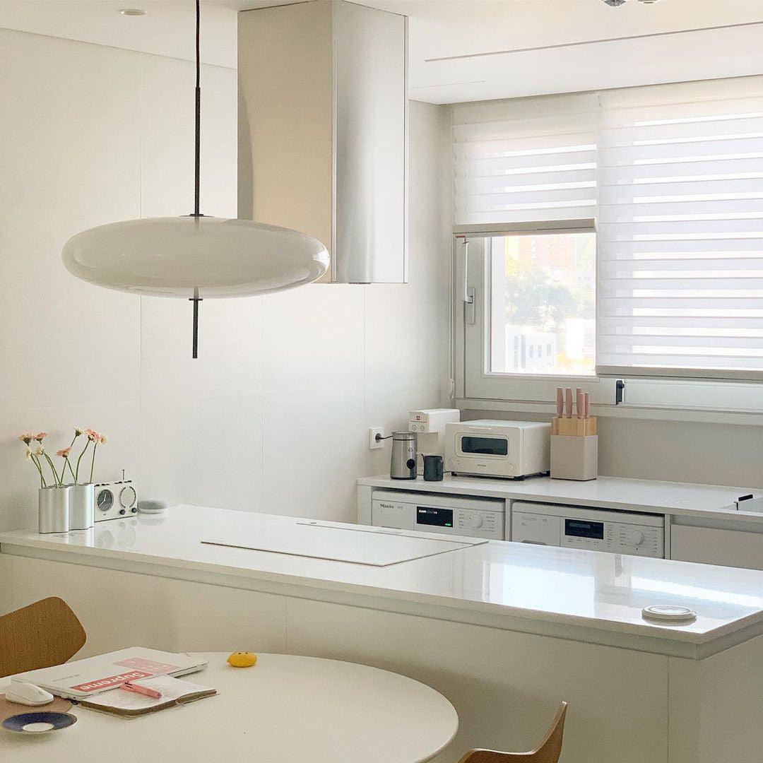 Serenis Plastic Pendant Light-Moonnatur