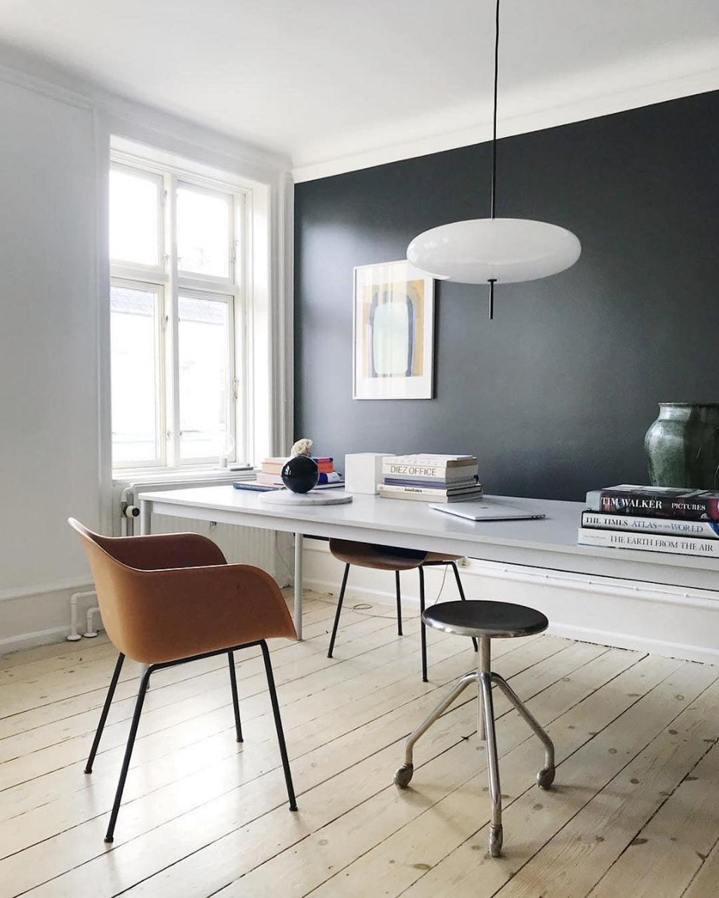 Serenis Plastic Pendant Light-Moonnatur