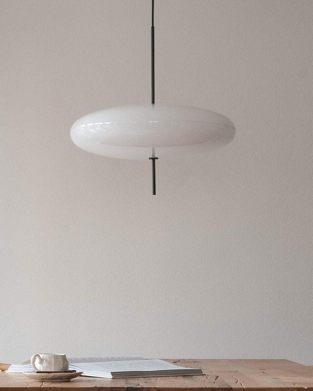 Serenis Plastic Pendant Light-Moonnatur