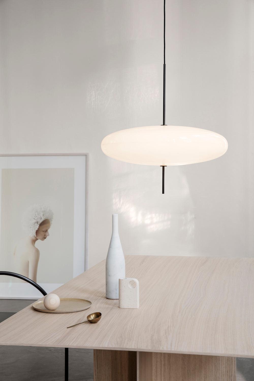 Serenis Plastic Pendant Light-Moonnatur