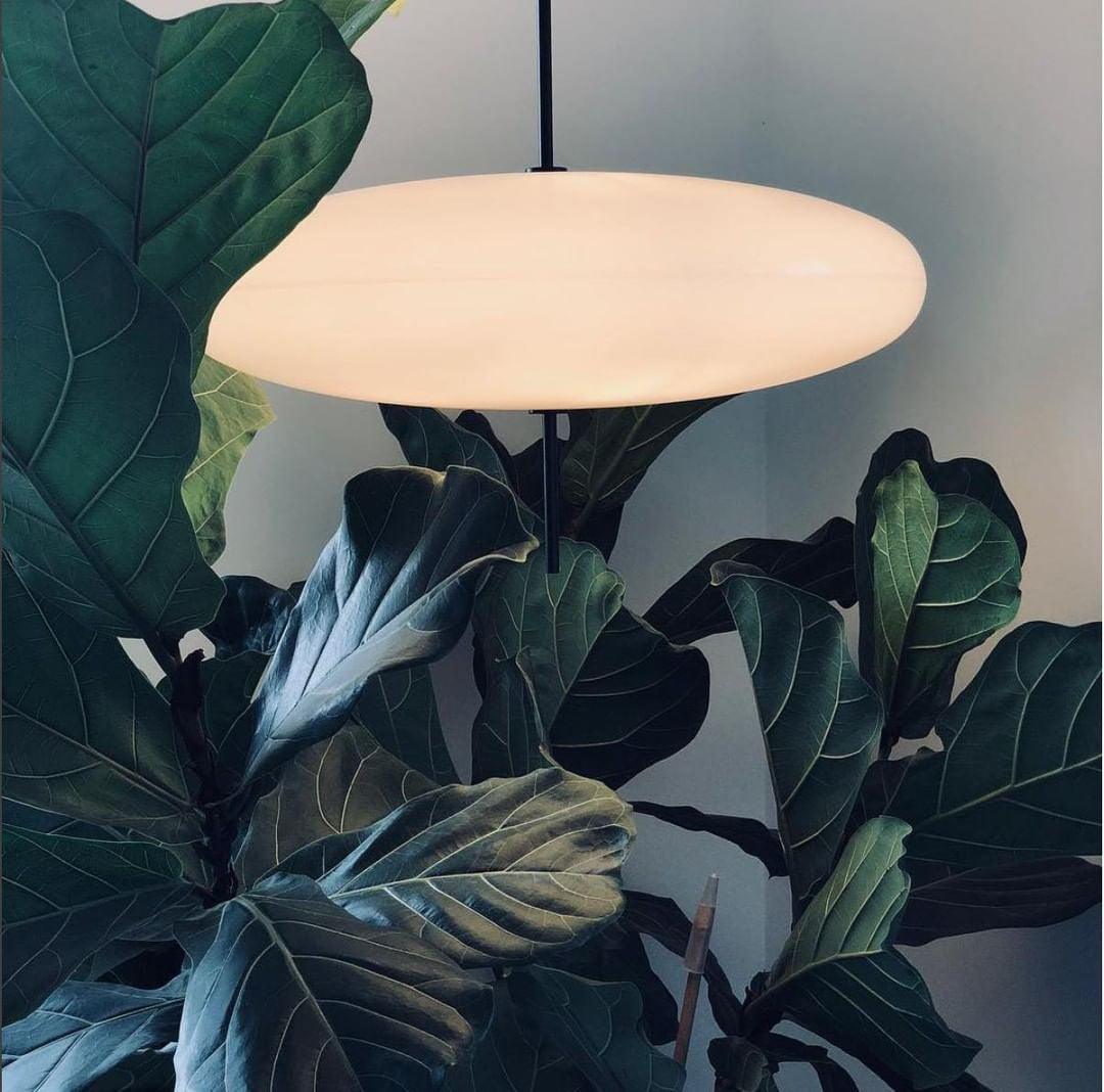 Serenis Plastic Pendant Light-Moonnatur