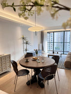 Serenis Plastic Pendant Light-Moonnatur