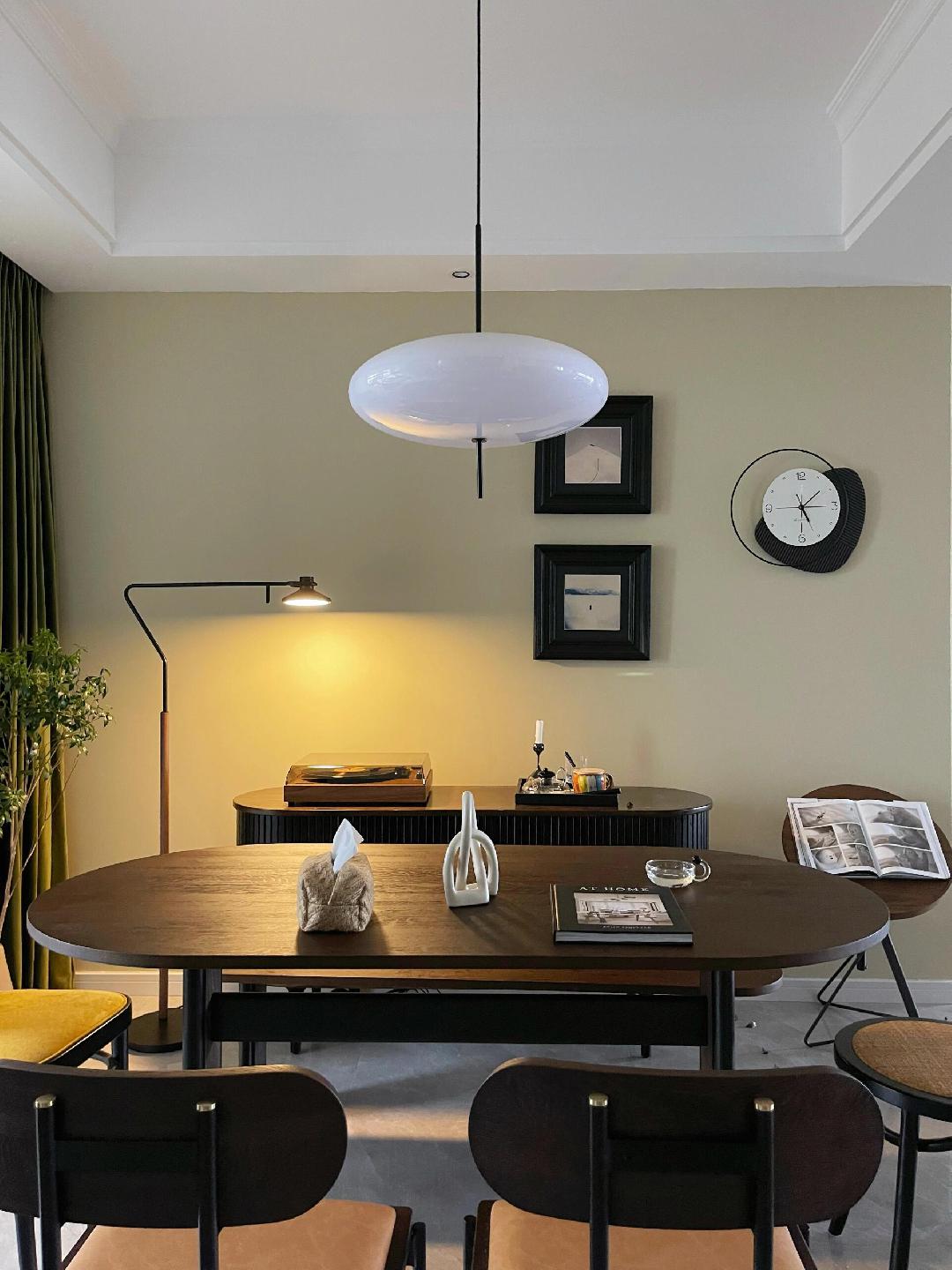 Serenis Plastic Pendant Light-Moonnatur