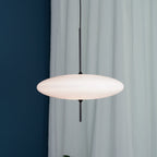 Serenis Plastic Pendant Light-Moonnatur