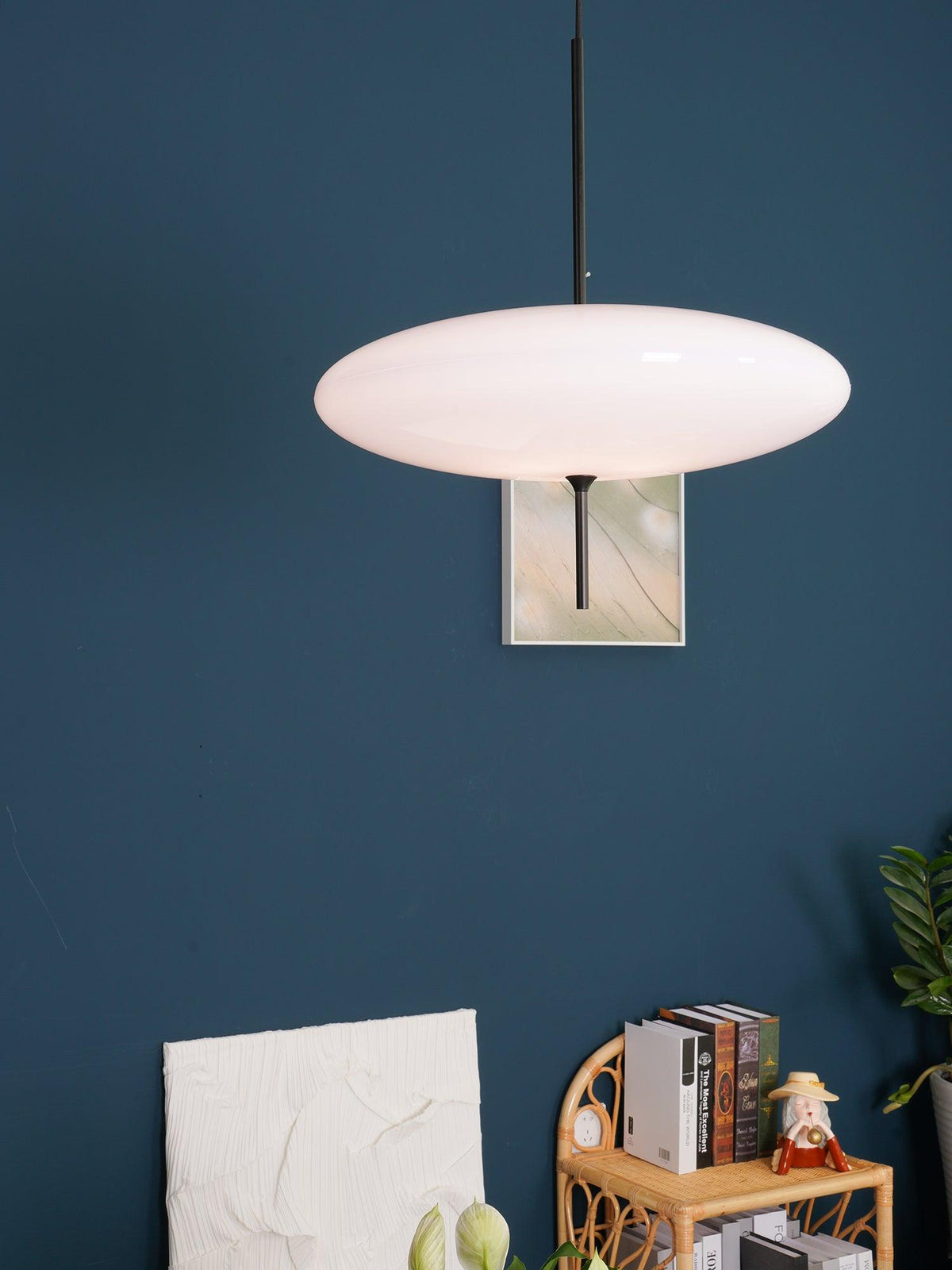 Serenis Plastic Pendant Light-Moonnatur