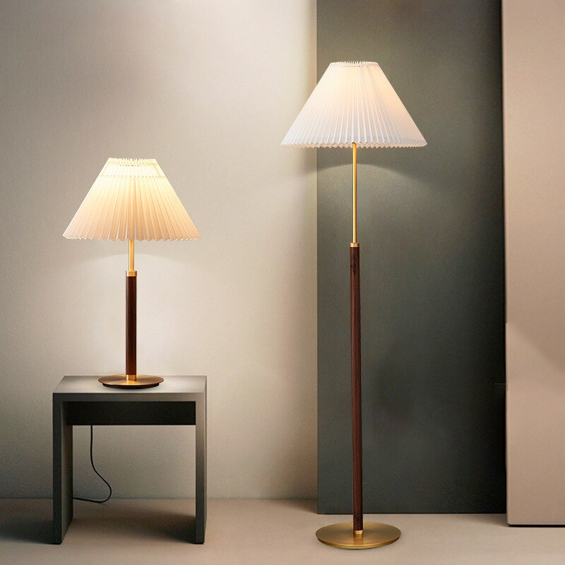 Garnelfern Metal Floor Lamp-Moonnatur