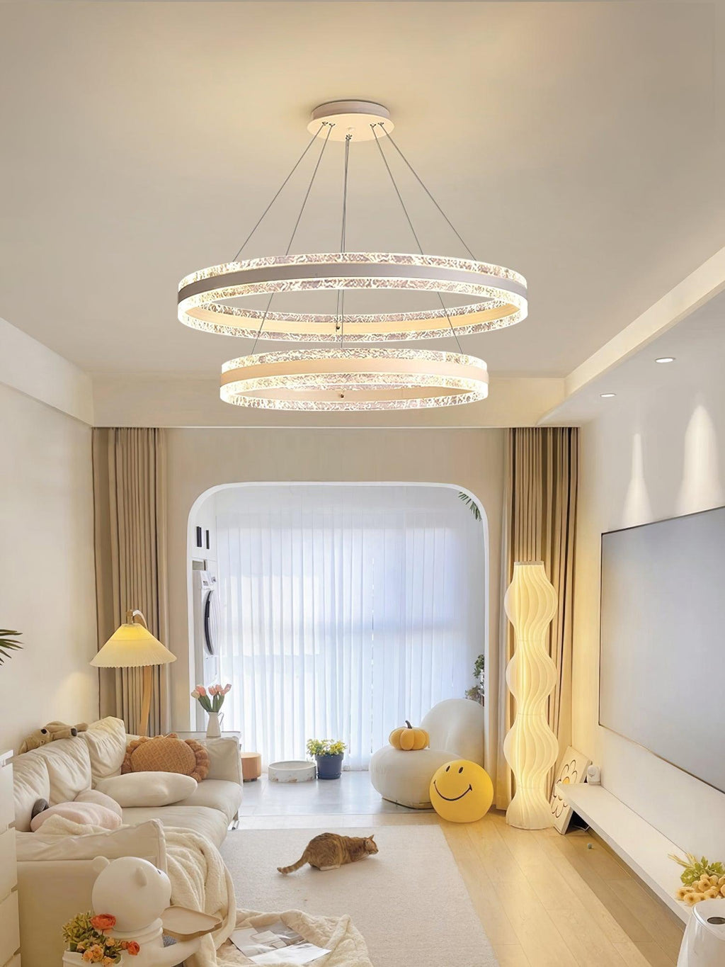 Kovenn Acrylic Chandelier-Moonnatur