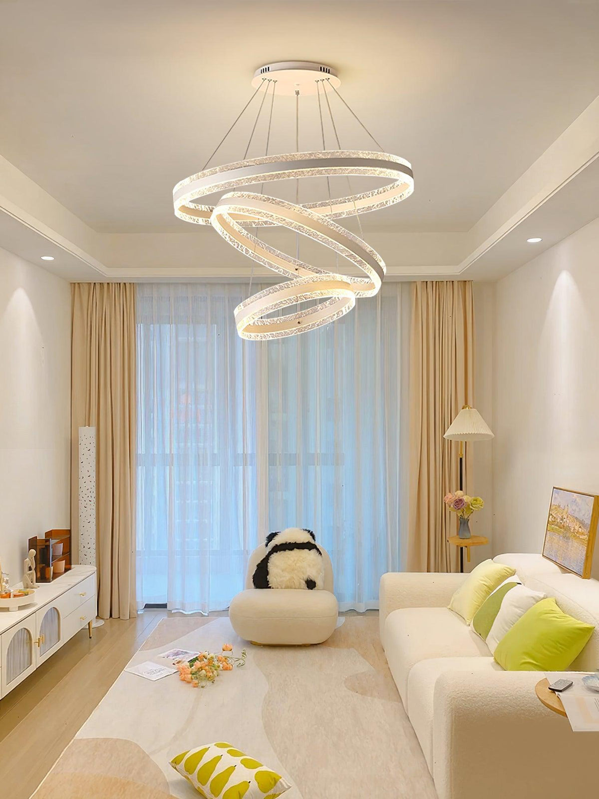 Kovenn Acrylic Chandelier-Moonnatur