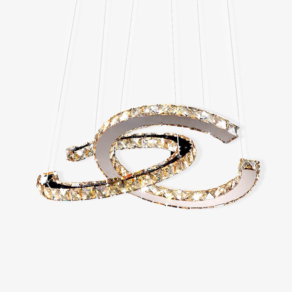 Rhodenwyn Crystal Chandelier-Moonnatur