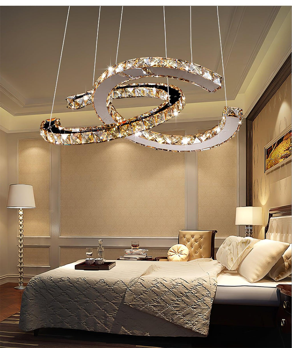 Rhodenwyn Crystal Chandelier-Moonnatur
