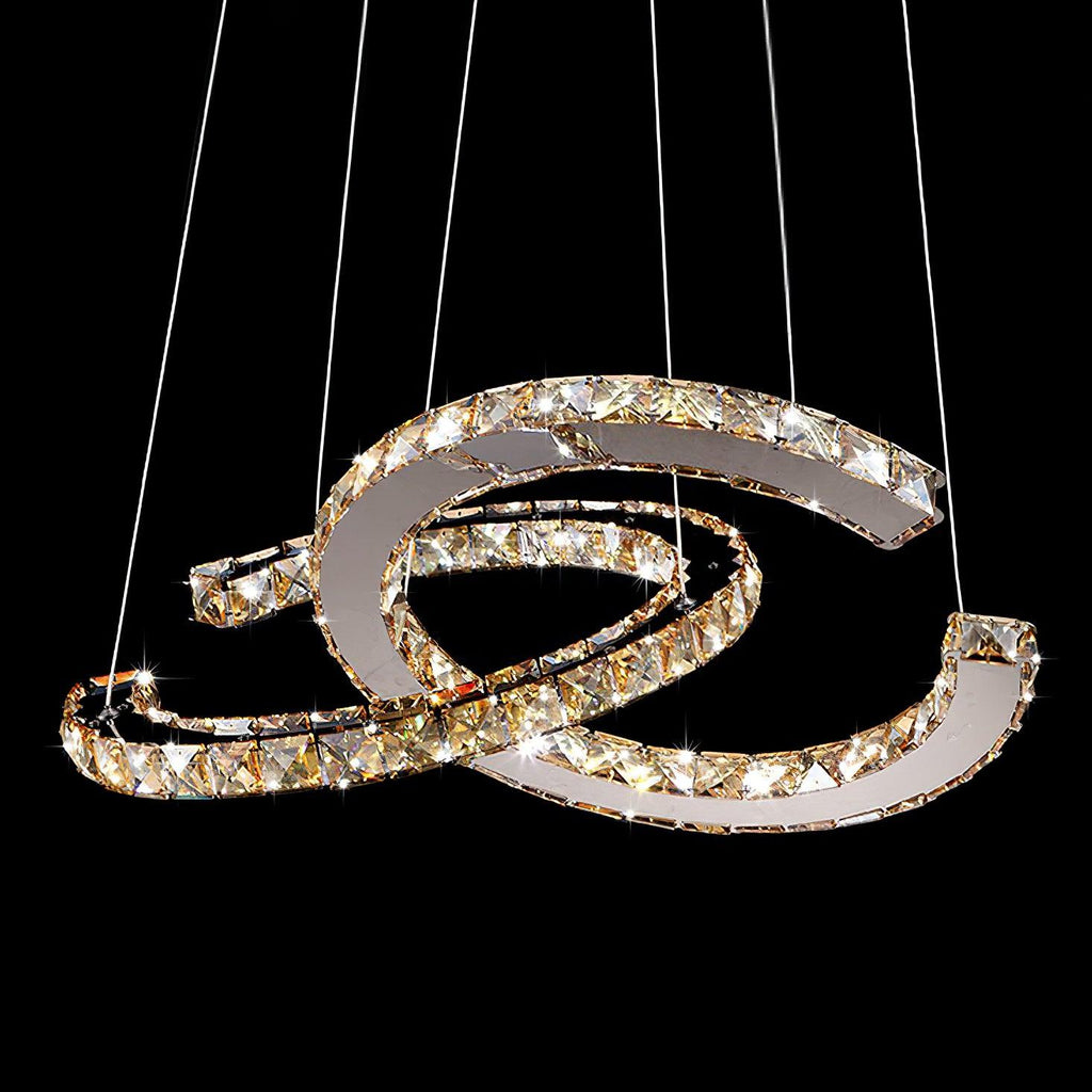 Rhodenwyn Crystal Chandelier-Moonnatur