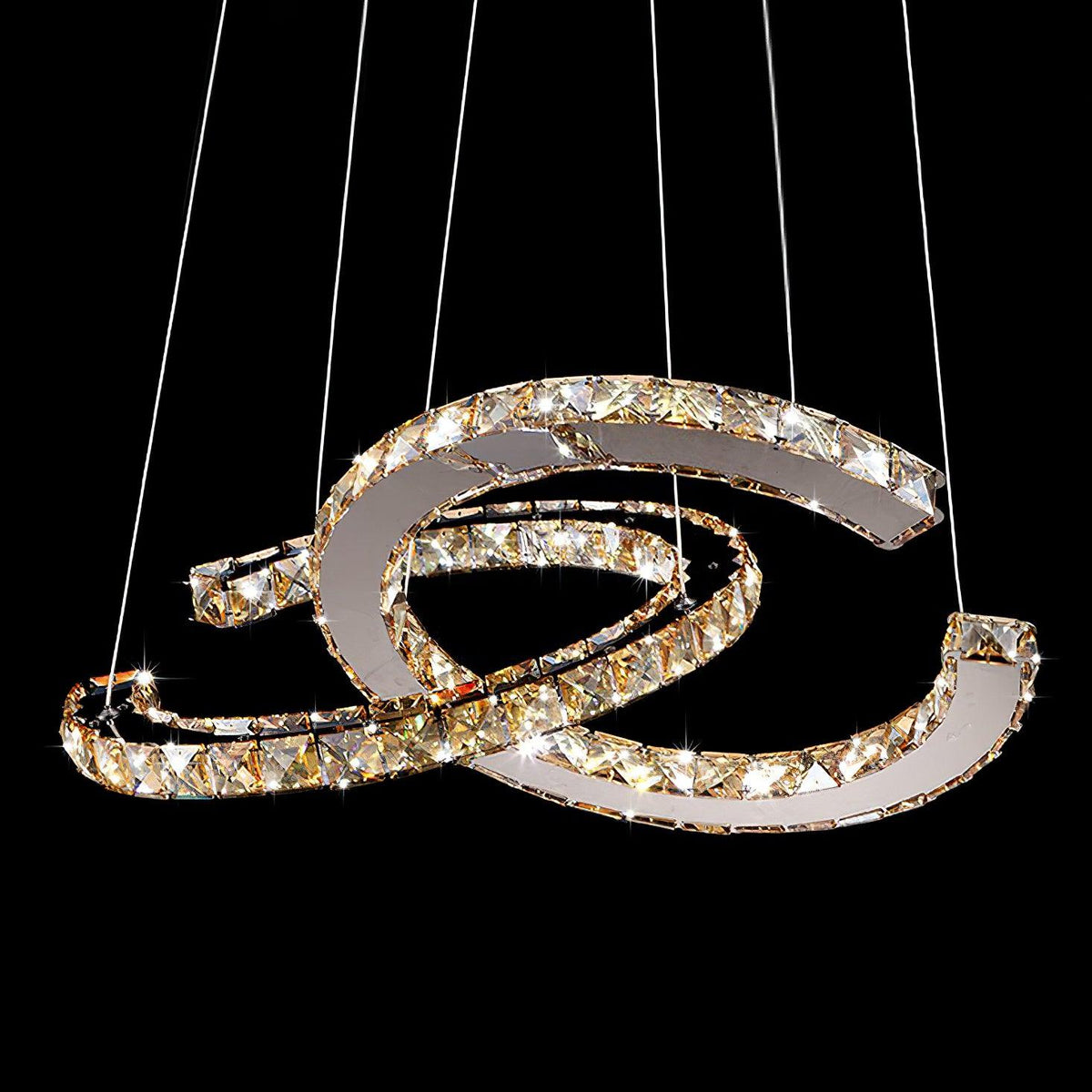 Rhodenwyn Crystal Chandelier-Moonnatur