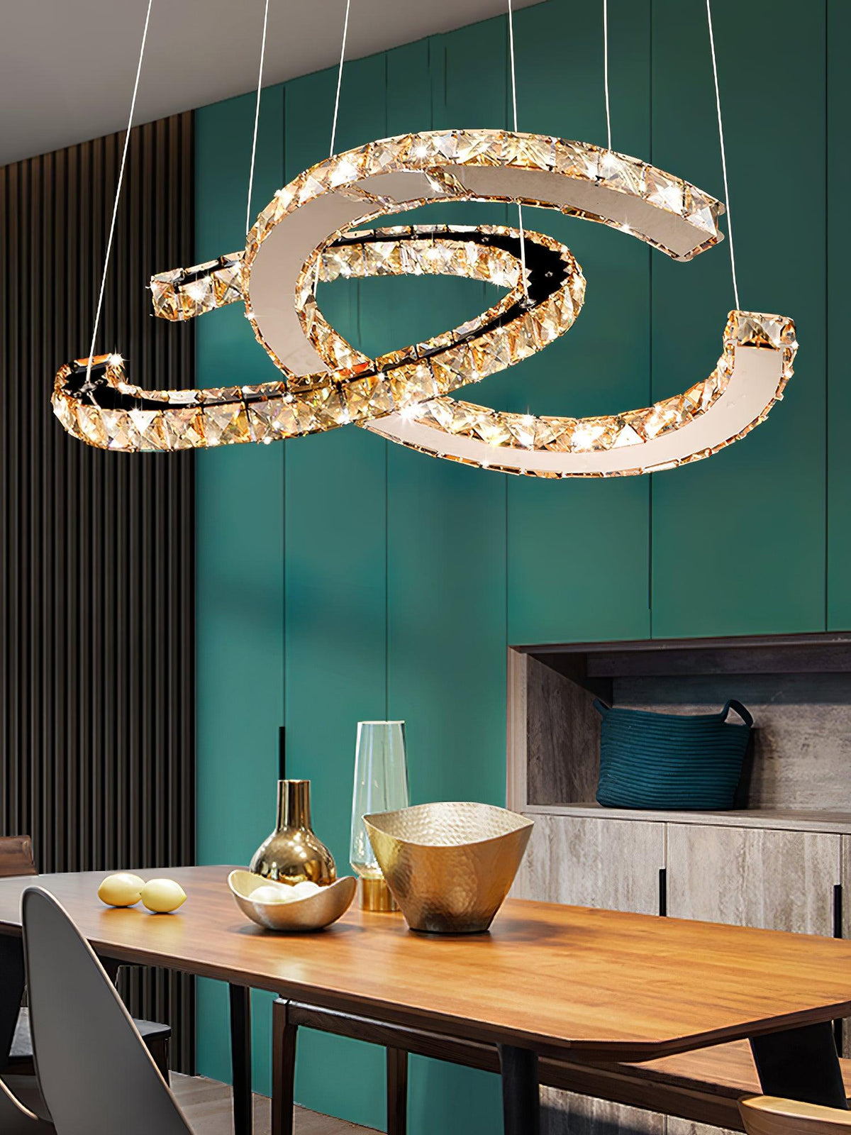 Rhodenwyn Crystal Chandelier-Moonnatur