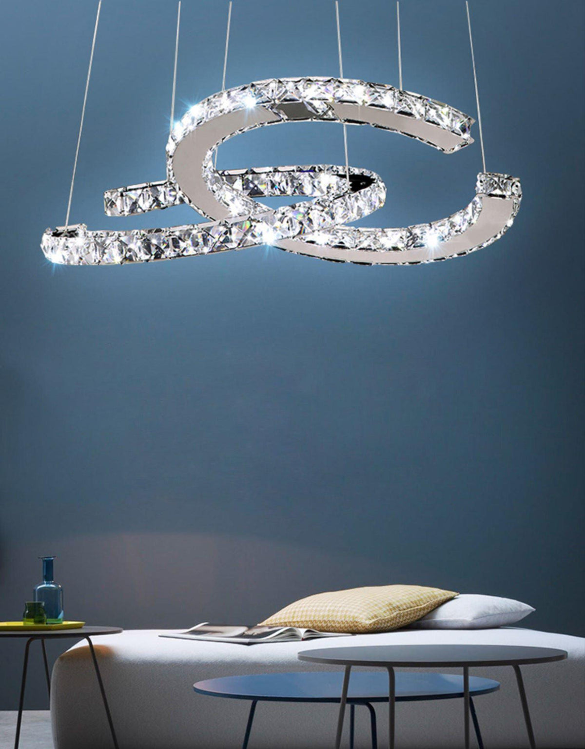 Rhodenwyn Crystal Chandelier-Moonnatur