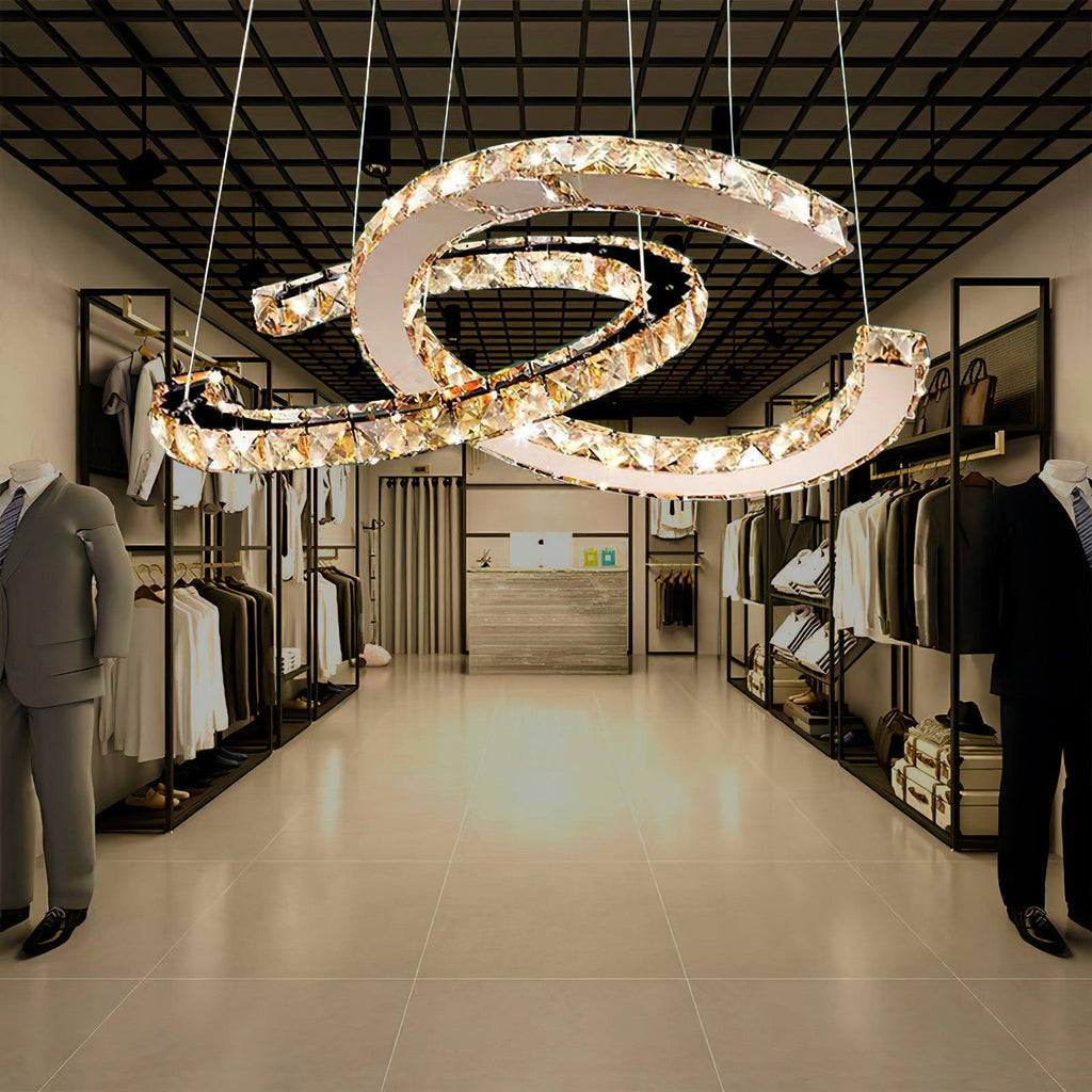 Rhodenwyn Crystal Chandelier-Moonnatur