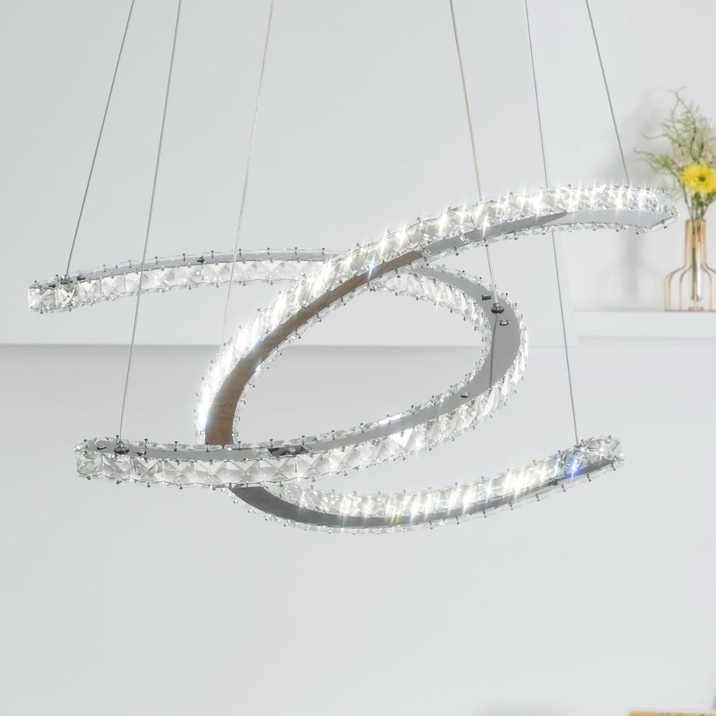 Rhodenwyn Crystal Chandelier-Moonnatur