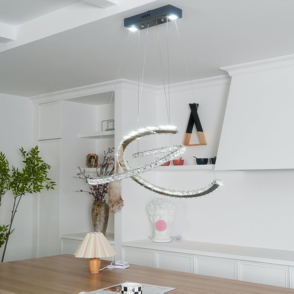 Rhodenwyn Crystal Chandelier-Moonnatur