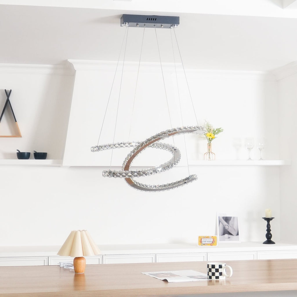 Rhodenwyn Crystal Chandelier-Moonnatur