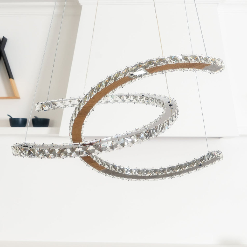 Rhodenwyn Crystal Chandelier-Moonnatur