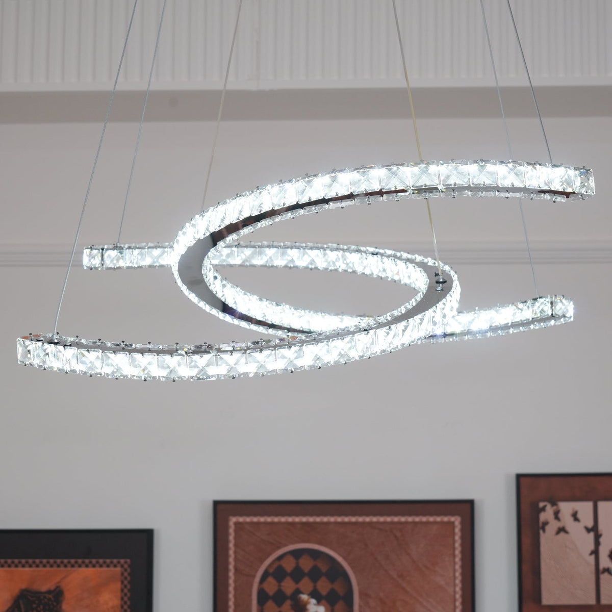 Rhodenwyn Crystal Chandelier-Moonnatur