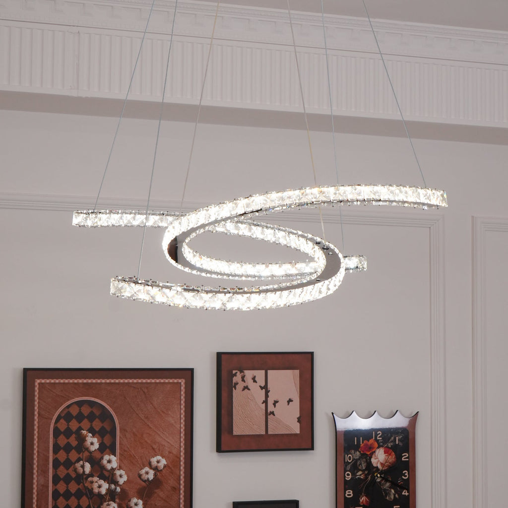 Rhodenwyn Crystal Chandelier-Moonnatur