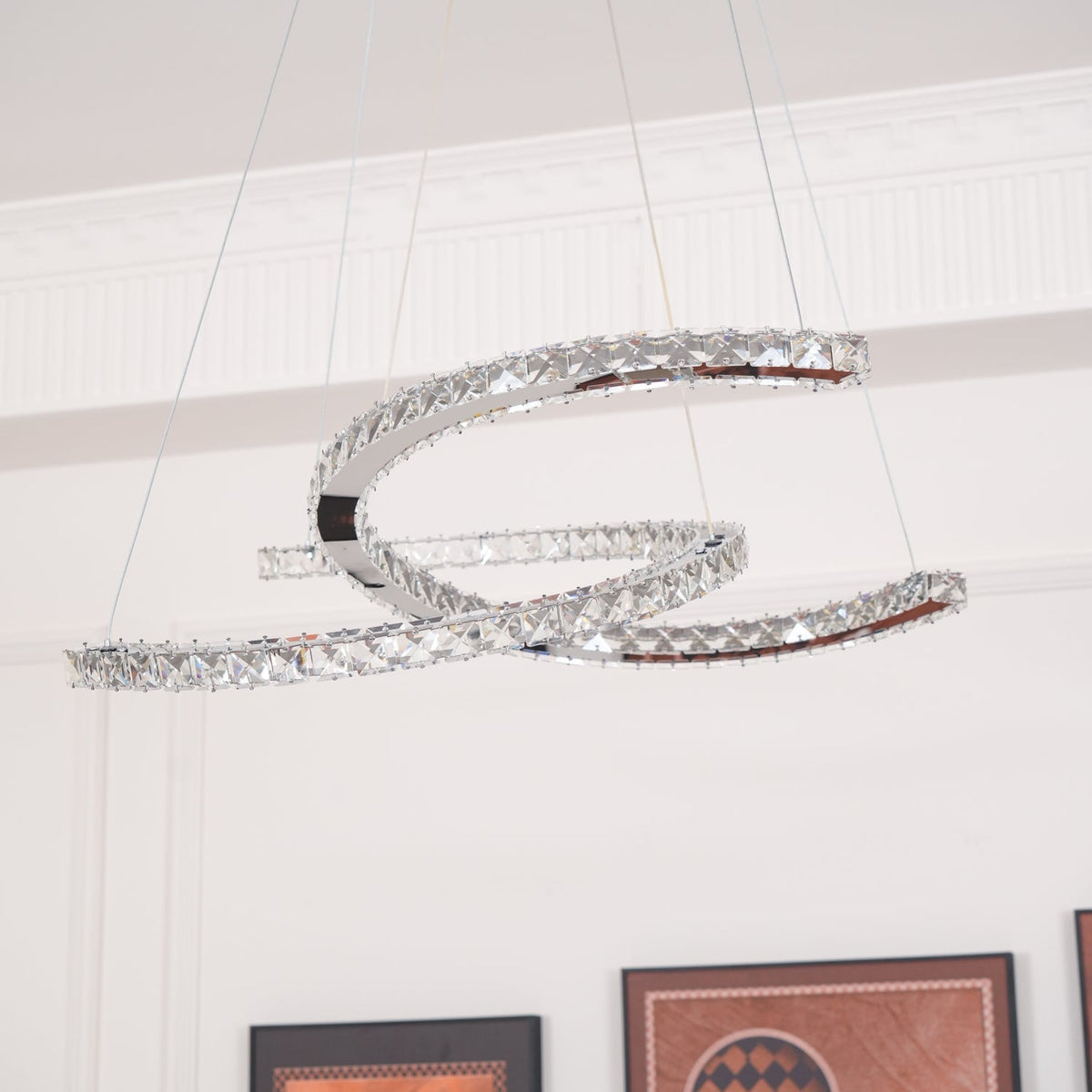 Rhodenwyn Crystal Chandelier-Moonnatur