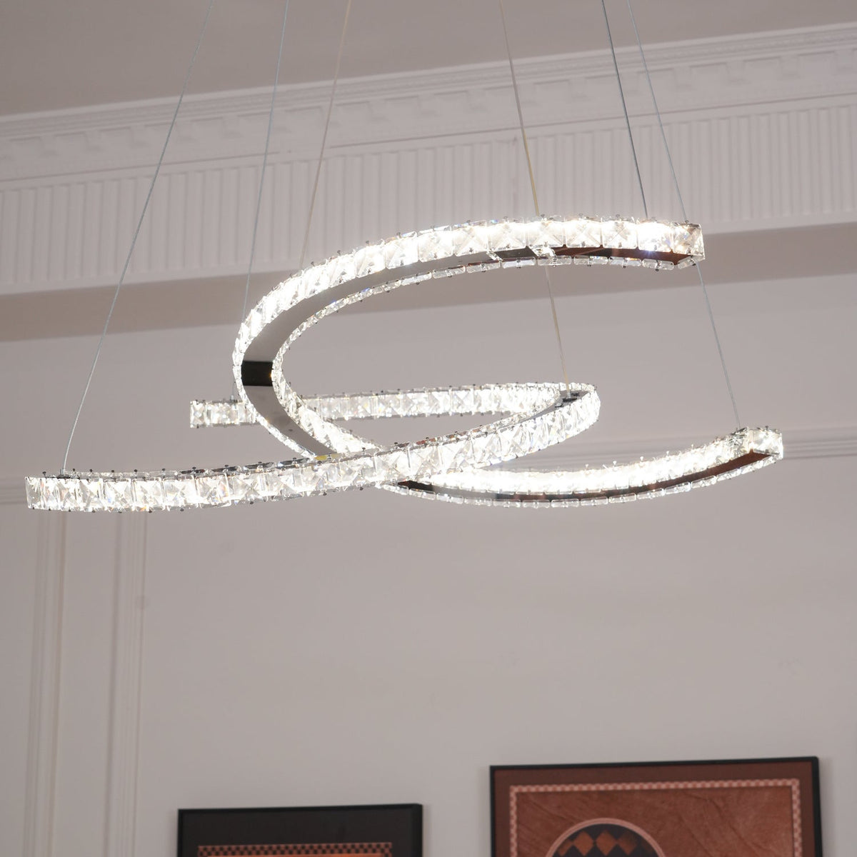 Rhodenwyn Crystal Chandelier-Moonnatur