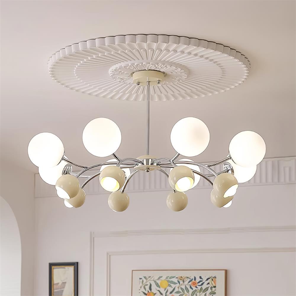 Nardenonna Glass Chandelier-Moonnatur