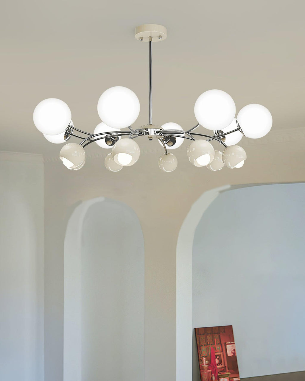 Nardenonna Glass Chandelier-Moonnatur