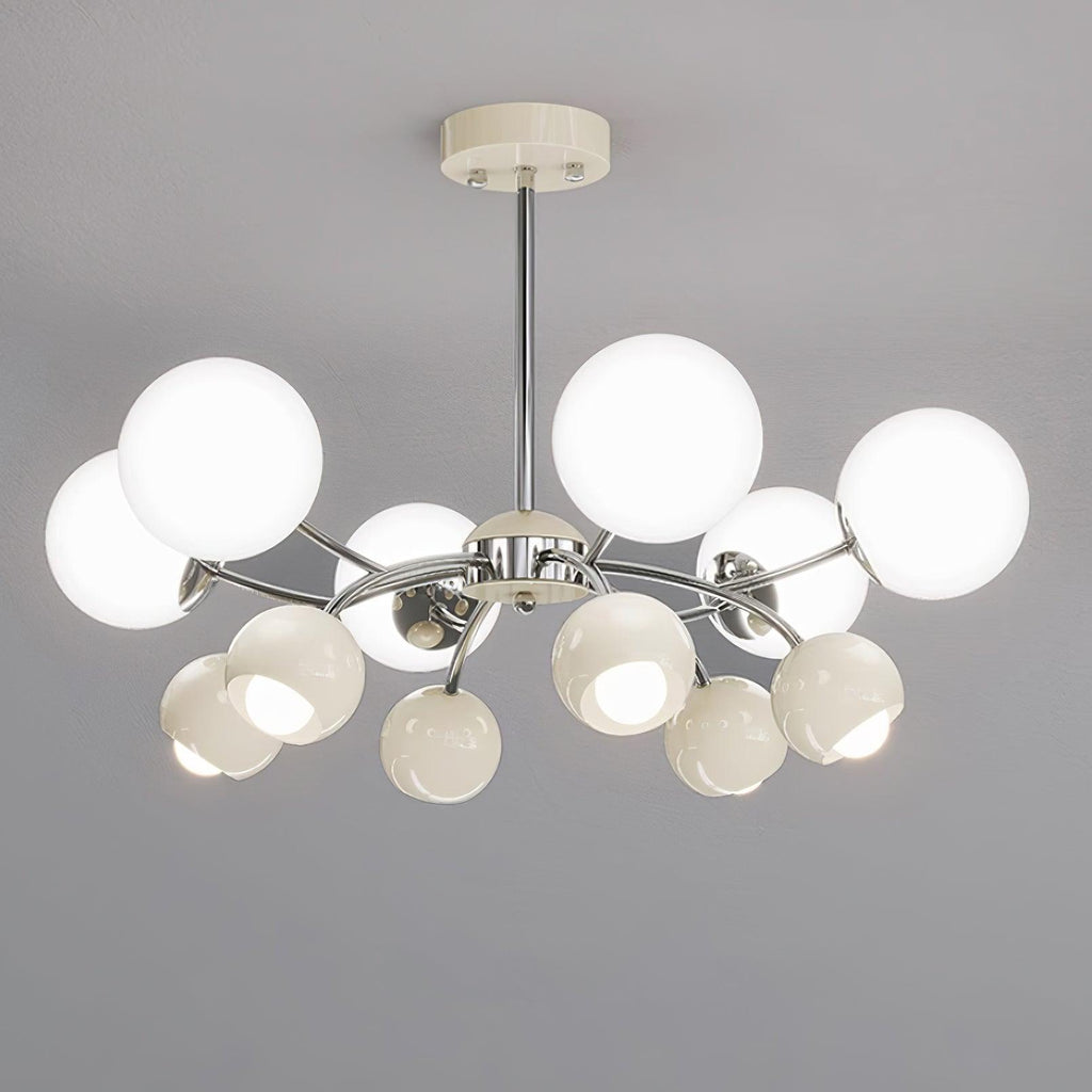 Nardenonna Glass Chandelier-Moonnatur