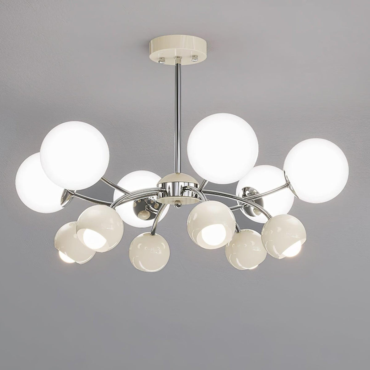 Nardenonna Glass Chandelier-Moonnatur