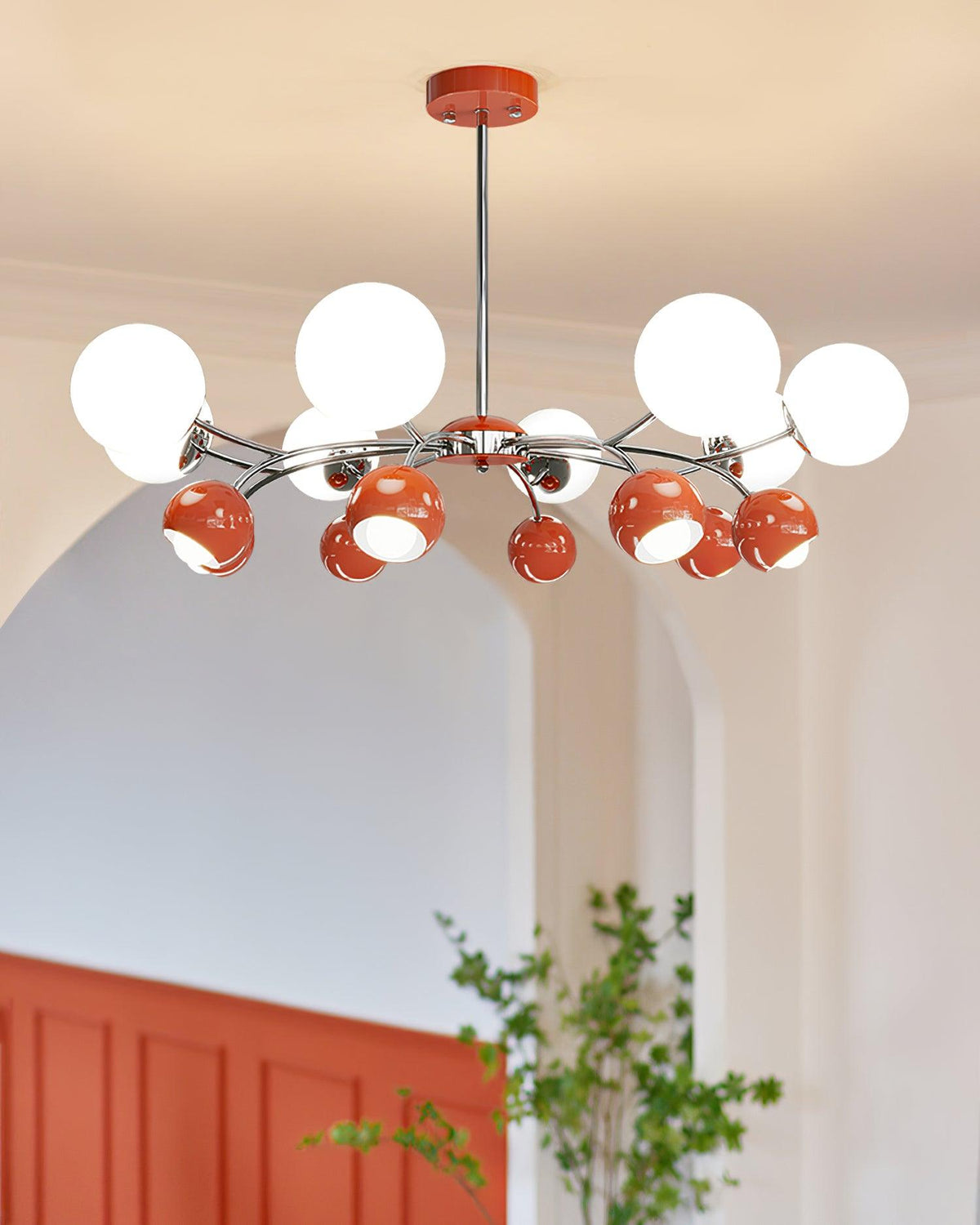 Nardenonna Glass Chandelier-Moonnatur