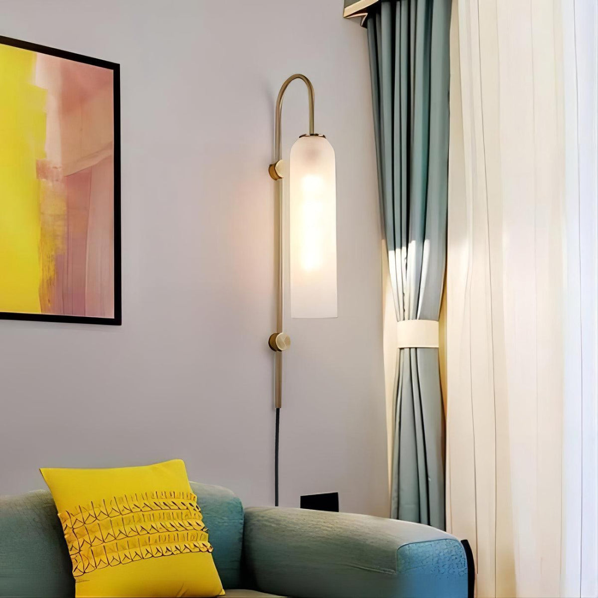 Nethenwood Glass Wall Light-Moonnatur