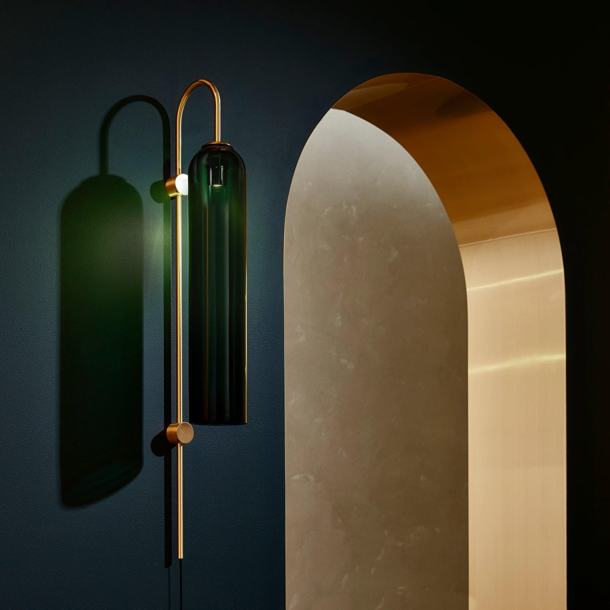 Nethenwood Glass Wall Light-Moonnatur