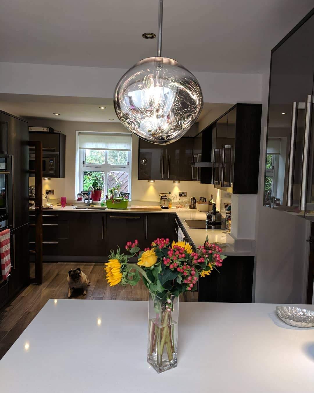 Cedrara Acrylic Pendant Light-Moonnatur