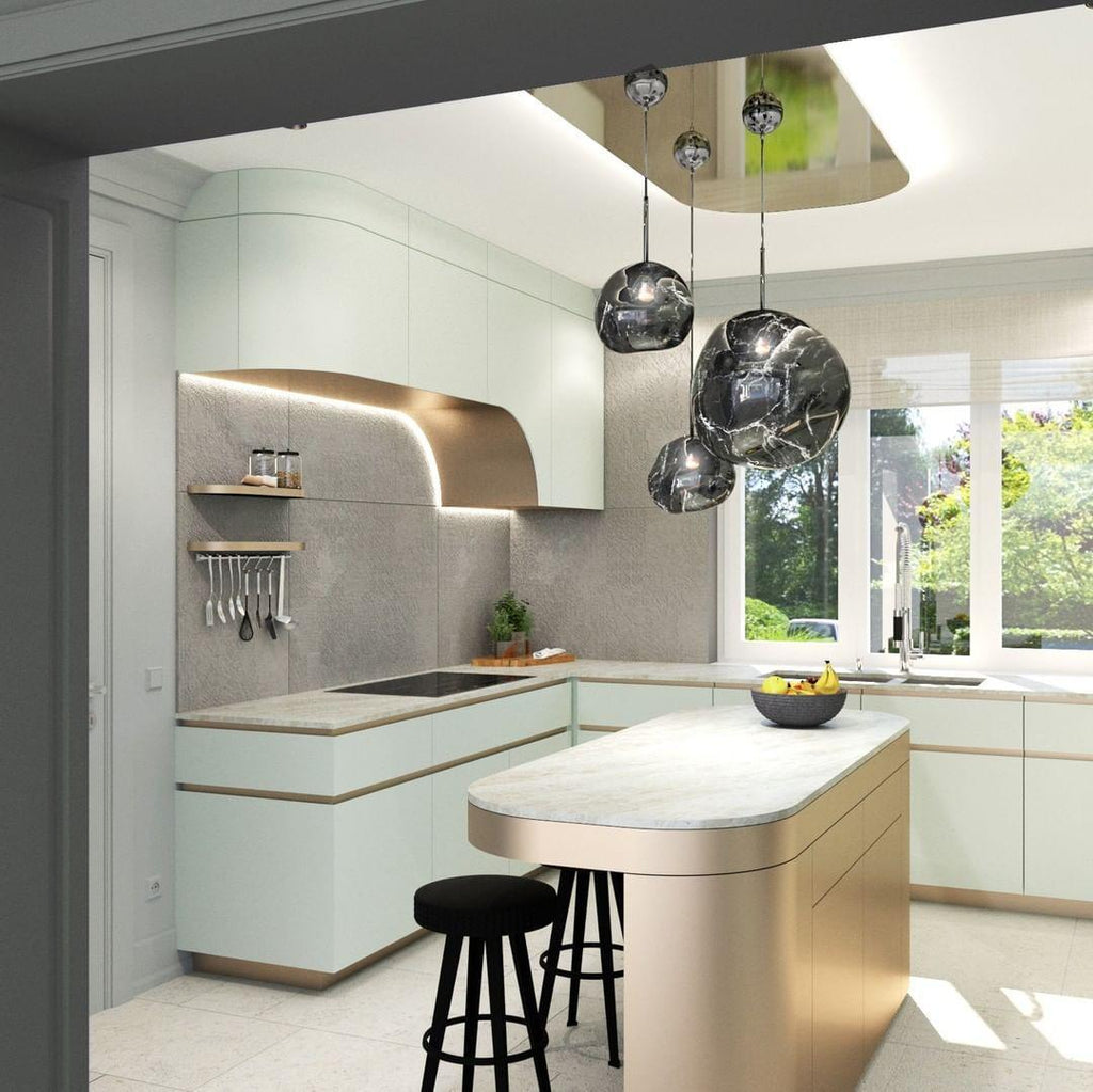 Cedrara Acrylic Pendant Light-Moonnatur