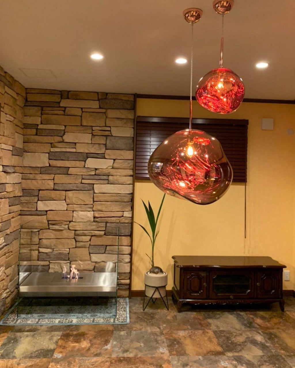 Cedrara Acrylic Pendant Light-Moonnatur
