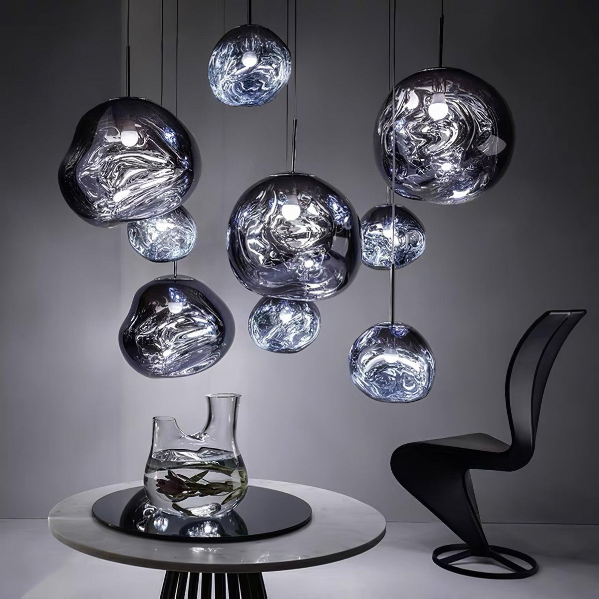 Cedrara Acrylic Pendant Light-Moonnatur