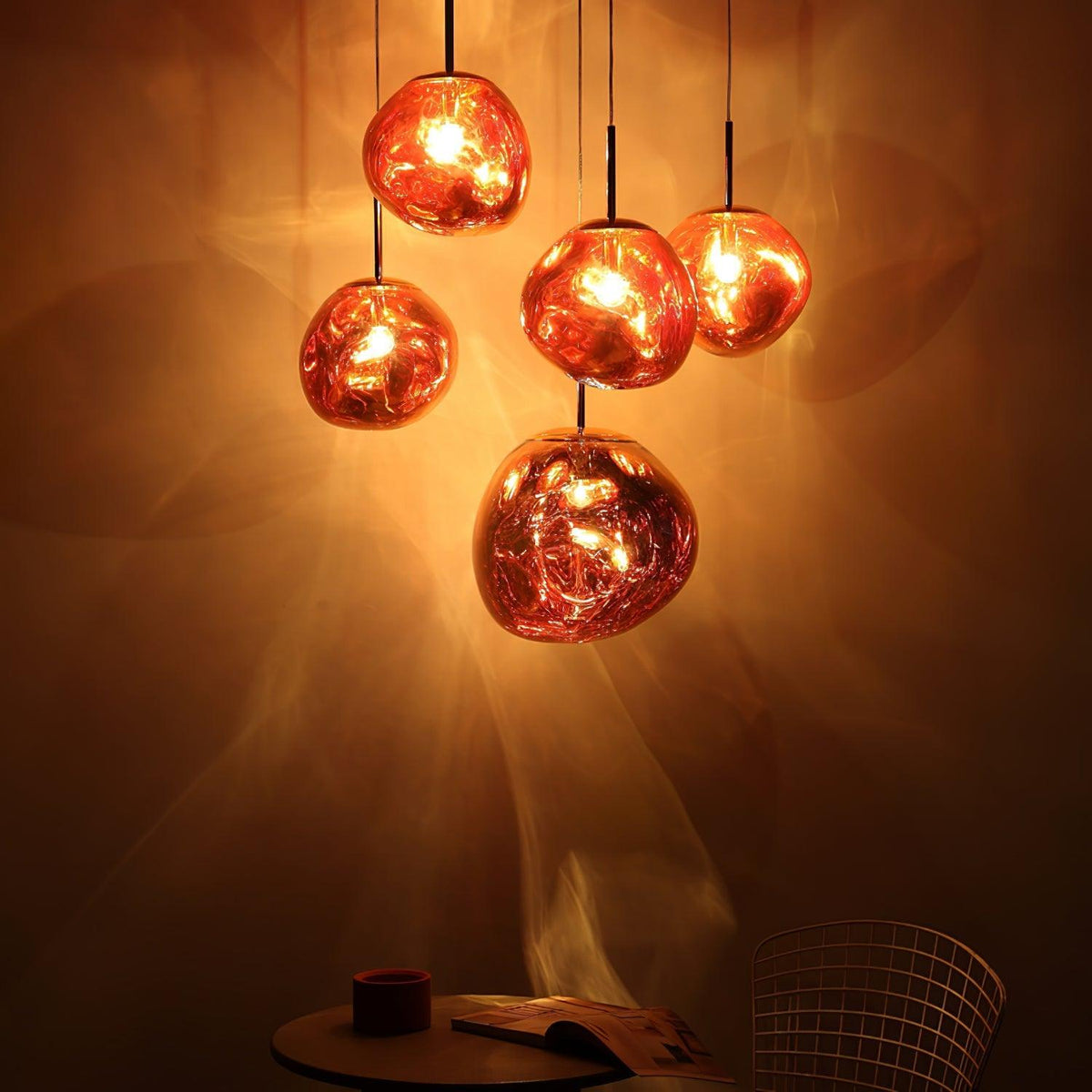 Cedrara Acrylic Pendant Light-Moonnatur