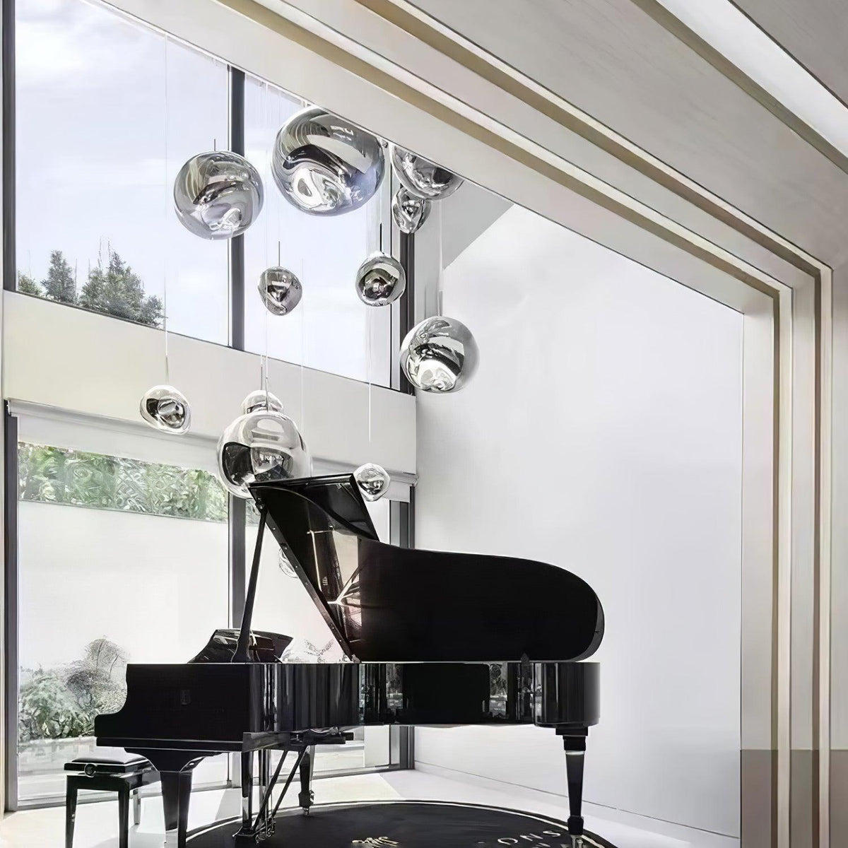 Cedrara Acrylic Pendant Light-Moonnatur