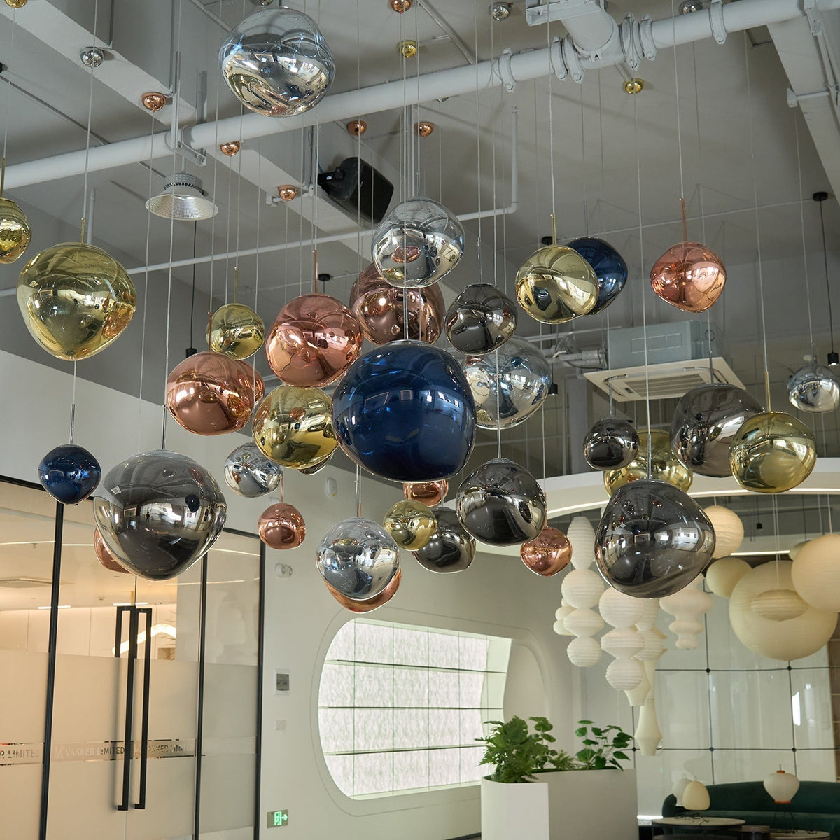 Caeloria Plastic Pendant Light-Moonnatur