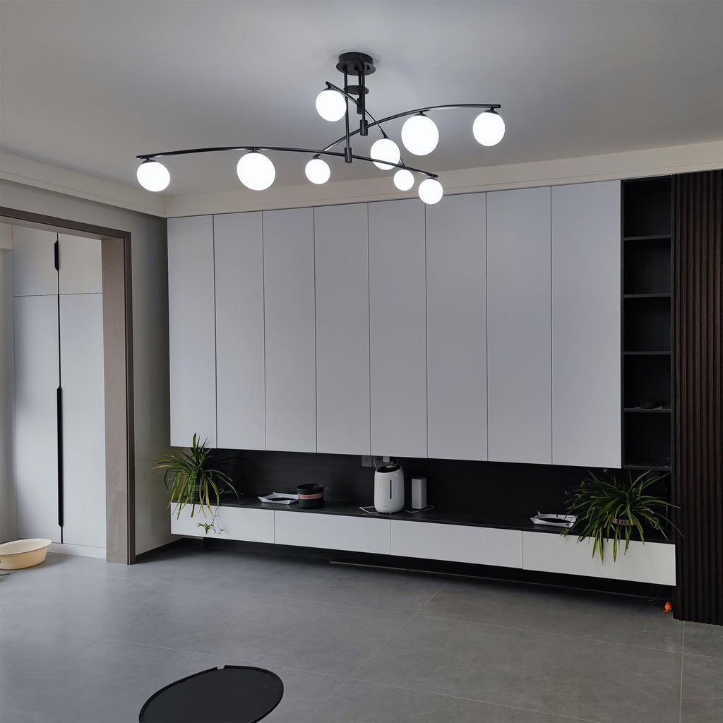Marenella Glass Chandelier-Moonnatur
