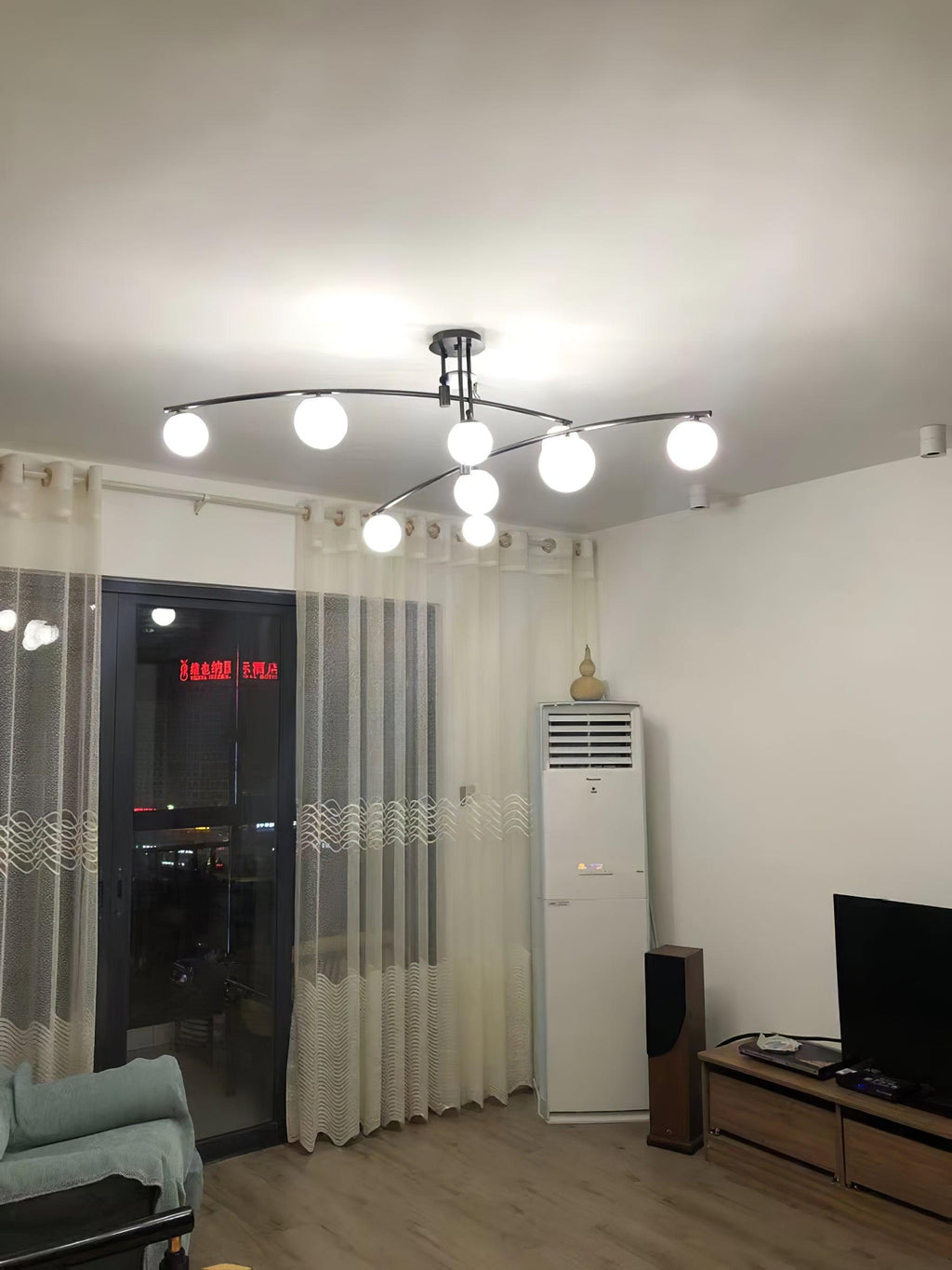 Marenella Glass Chandelier-Moonnatur