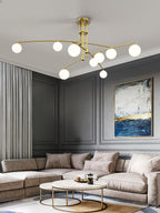 Marenella Glass Chandelier-Moonnatur