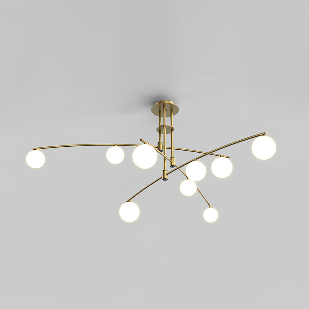 Marenella Glass Chandelier-Moonnatur