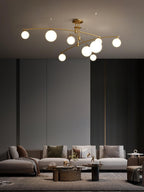 Marenella Glass Chandelier-Moonnatur
