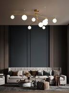 Marenella Glass Chandelier-Moonnatur