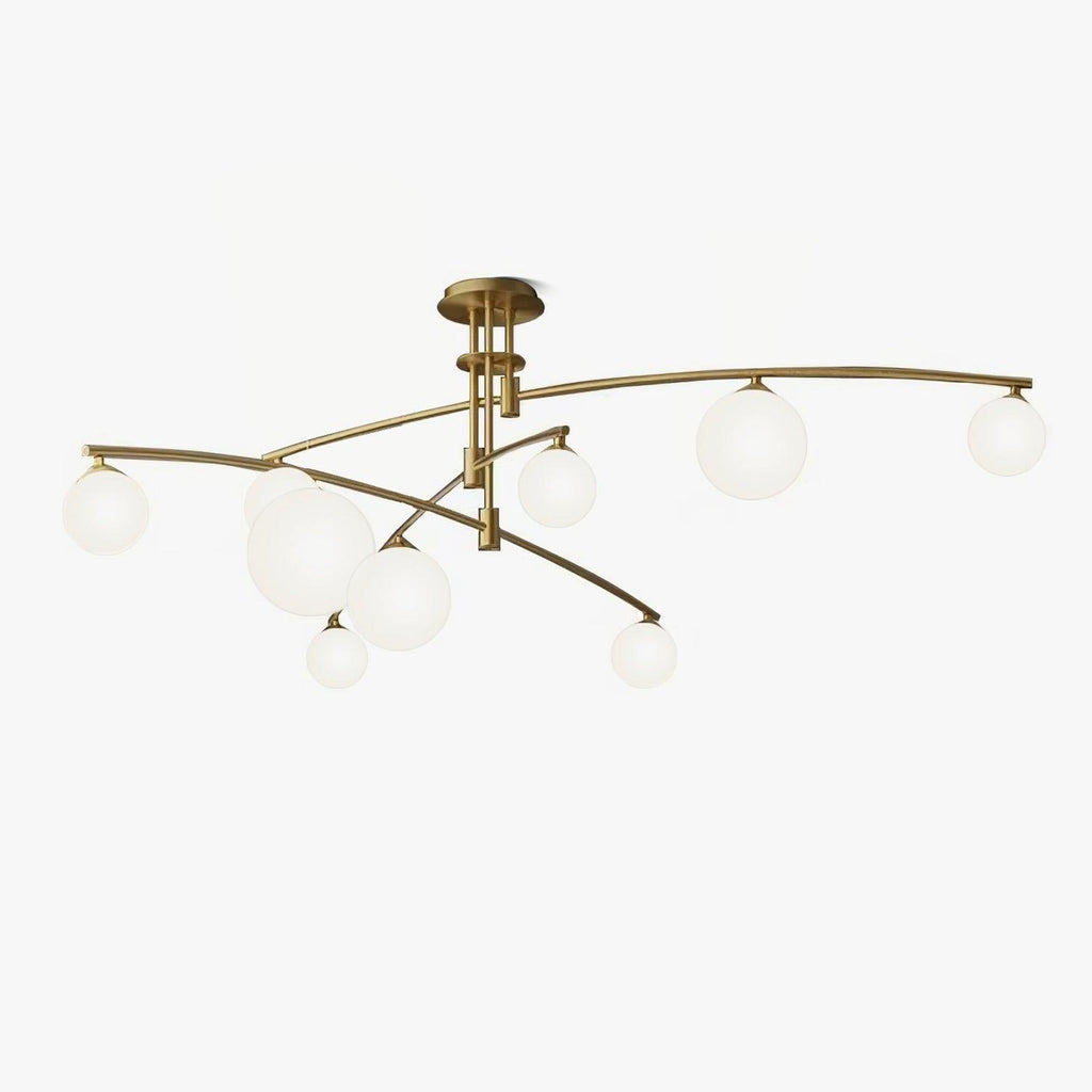 Marenella Glass Chandelier-Moonnatur