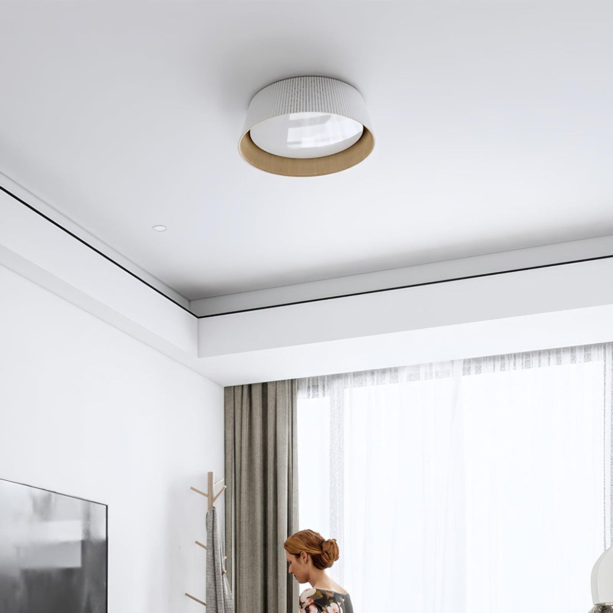 Jalisse Acrylic Ceiling Light-Moonnatur