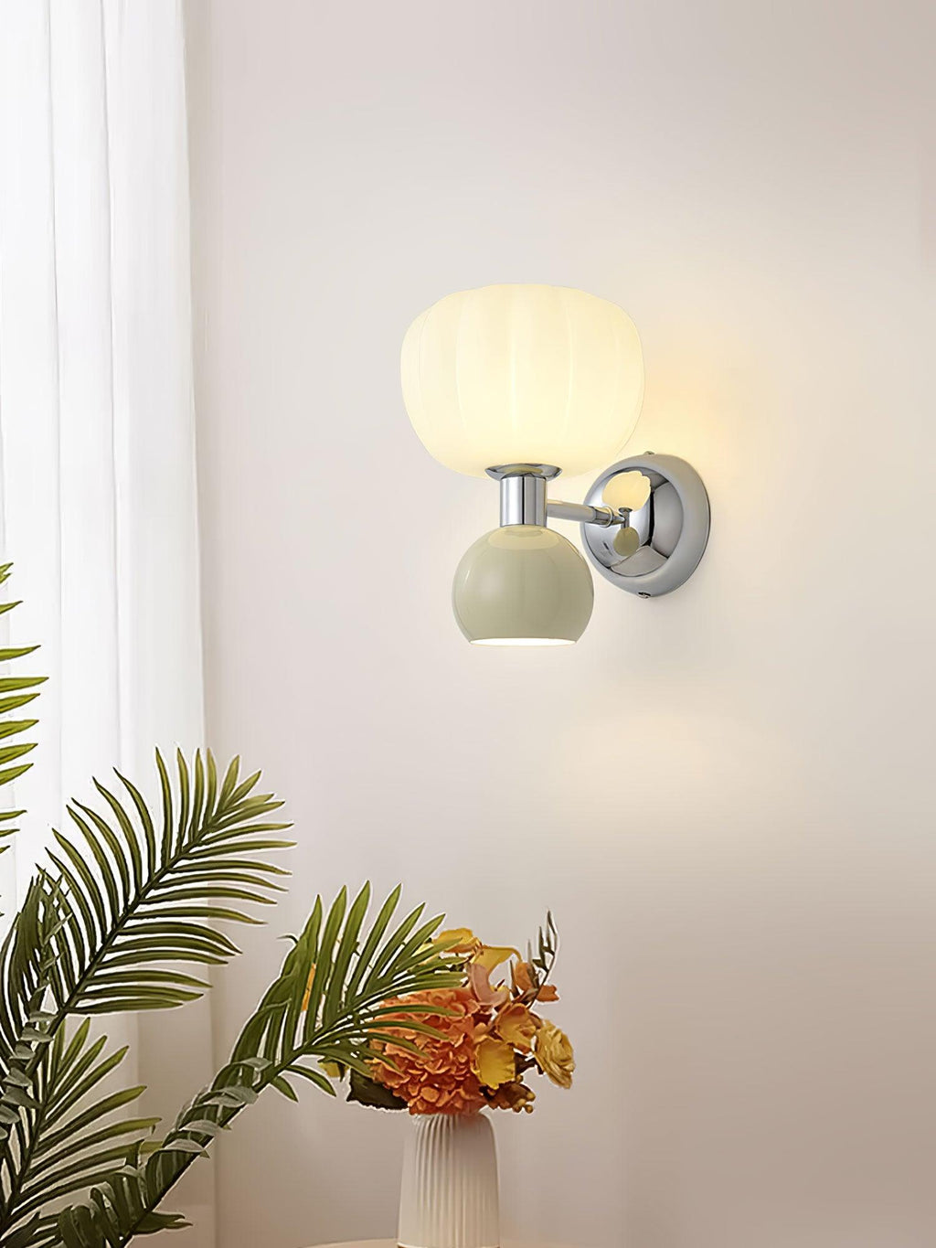 Darrowina Plastic Wall Light-Moonnatur